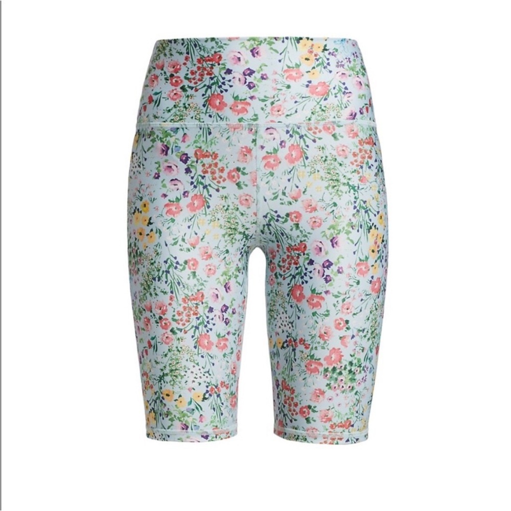 Alice + Olivia Aaron Floral Biker Shorts NWOT